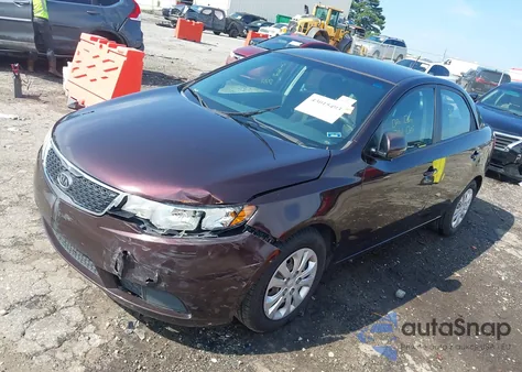 2011 Kia Forte Ex z USA, uszkodzony, nr VIN KNAFU4A27B5442878